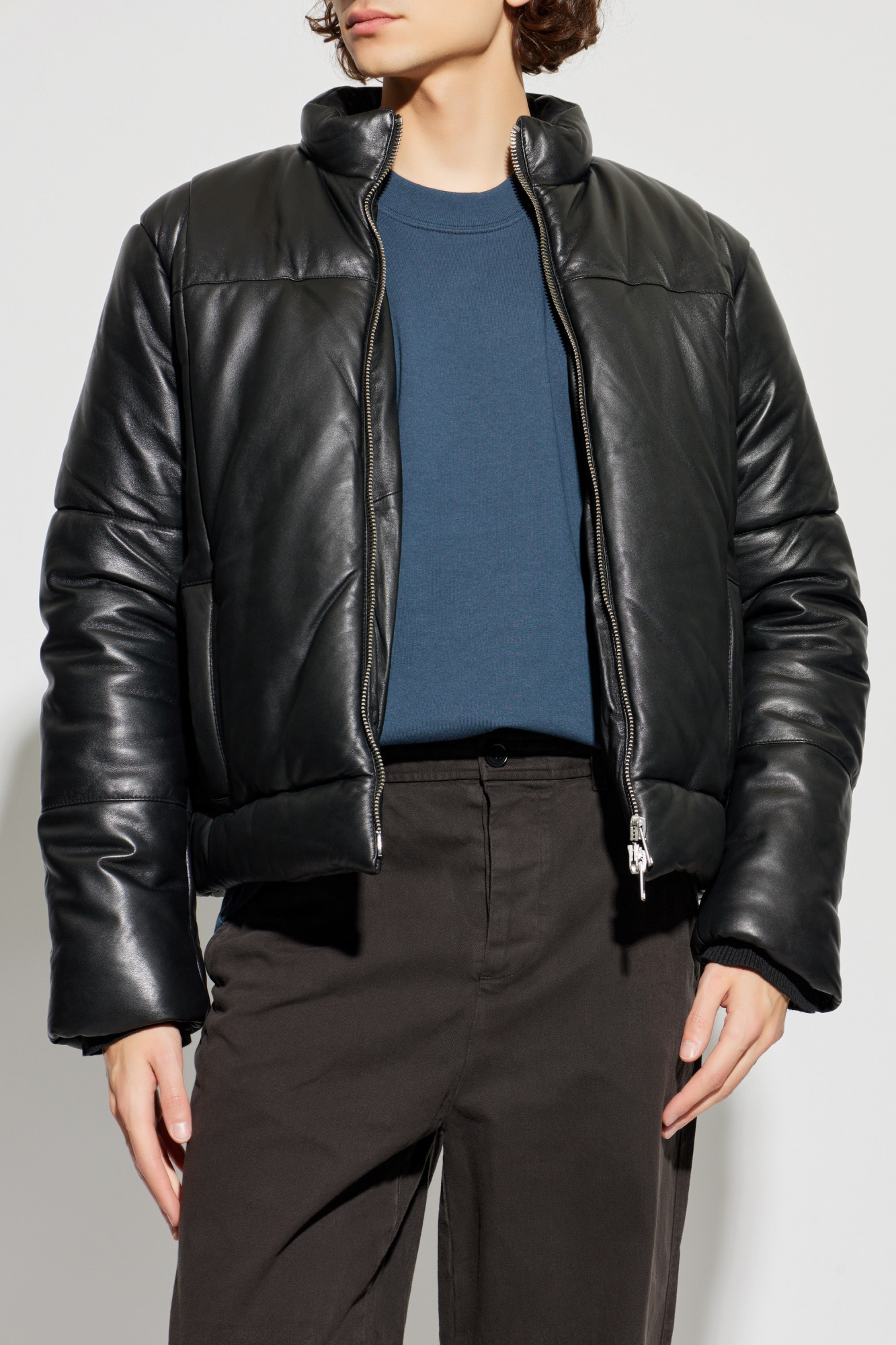AllSaints Leather jacket 'Furse' | Men's | Vitkac